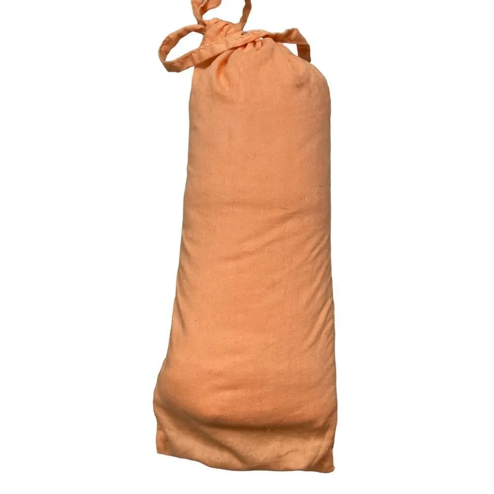 Vintage Kids Cocoon Brand Cotton TravelSheet Orange with Cotton Stuff Sack‎